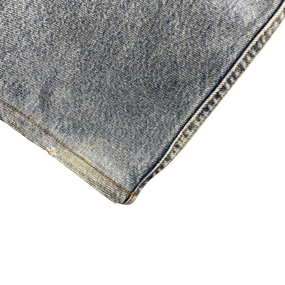 Levis 550 Relaxed Fit Jeans 40 x 32 (30) 100% Cotton (loose stitch on pocket) - Picture 9 of 10